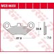 Plăcuțe frână sinterizate TRW MCB863SI