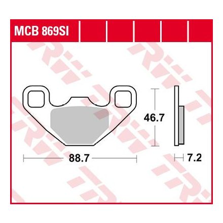 Trw Placute Frana Sinter Offroad Mcb869Si