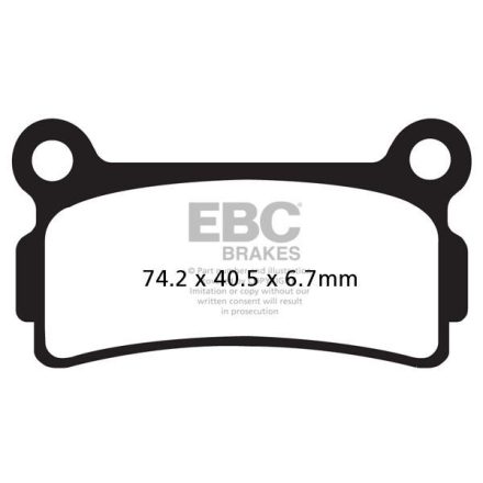 Ebc Placute Frana Sint R Series Fa164R