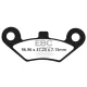 Plăcuțe frână ATV & Dirt EBC FA453R