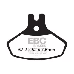 Plăcuțe frână ATV & Dirt EBC FA468R