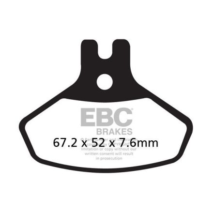 Ebc Placute Frana Sint R Series Fa468R