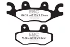 Plăcuțe frână sinterizate EBC FA484R