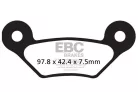 Plăcuțe frână sinterizate EBC FA609R