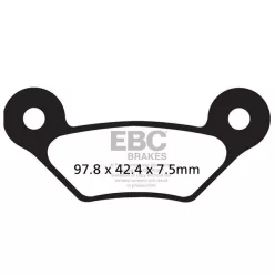 Plăcuțe frână sinterizate EBC FA609R