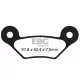 Plăcuțe frână sinterizate EBC FA609R