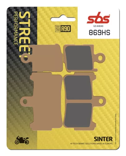 Plăcuțe frână sinterizate SBS 869HS
