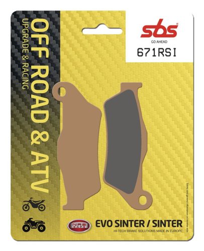 Placute frana SBS Sinter Offroad 671RSI