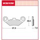 Placute frana TRW Sinter Scuter MCB874SRM