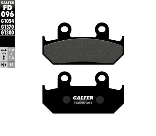 Galfer Placute Frana Semi Metal Fd096G1054