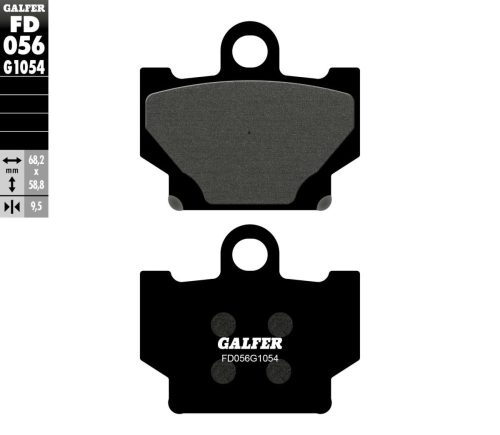 Galfer Placute Frana Semi Metal Fd056G1054