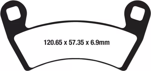 Plăcuțe frână ATV & Dirt EBC FA656R