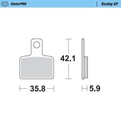 Placute frana MOTO-MASTER Sinter Offroad 099412