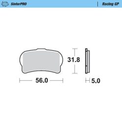 Moto-Master Placute Frana Racing Gp 099512