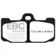 Plăcuțe frână sinterizate EBC GPFAX295HH
