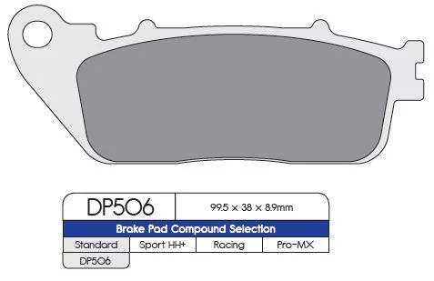 Plăcuțe frână DP Brakes sinterizate DP506