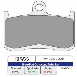 Dp Brakes Placute Frana Sinter Dp922