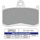 Plăcuțe frână DP Brakes sinterizate DP922