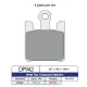 Plăcuțe frână DP Brakes sinterizate DP942