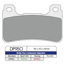 Placute frana DP BRAKES Sinter Metal DP950