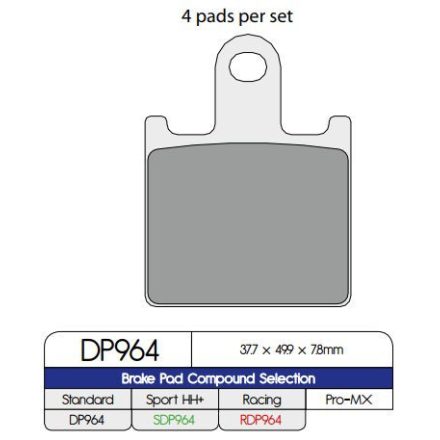 Dp Brakes Placute Frana Sinter Dp964