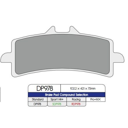 Dp Brakes Placute Frana Sinter Dp978