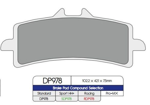 Dp Brakes Placute Frana Sinter Dp978