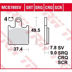 Placute-Frana-Sinter-Srt-Trw-Mcb789Srt