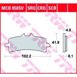 Placute-Frana-Sinter-Srt-Trw-Mcb858Srt