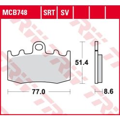 Placute-Frana-Sinter-Srt-Trw-Mcb748Srt