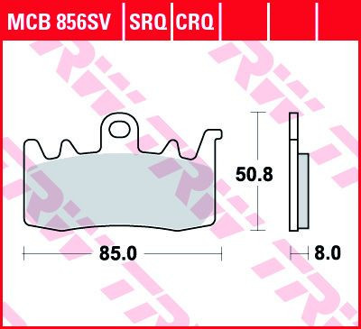 Placute-Frana-Sinter-Srt-Trw-Mcb856Srt