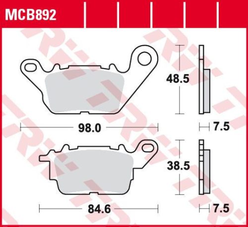 Placute-Frana-Standard-Trw-Mcb892