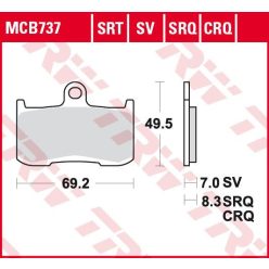 Placute-Frana-Sinter-Srt-Trw-Mcb737Srt