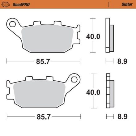 Moto-Master Placute Frana Sinter Spate 403102