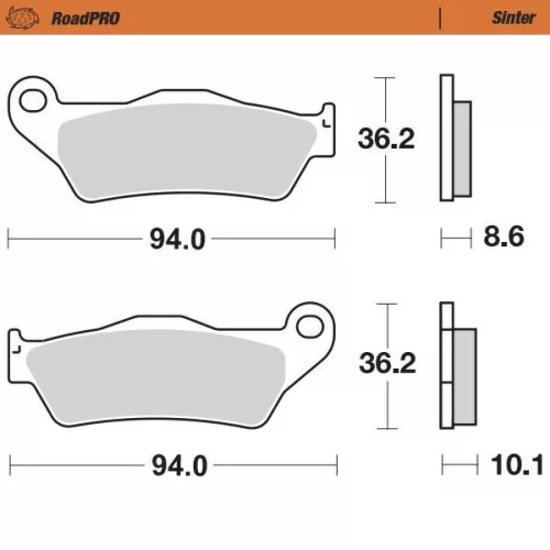 Plăcuțe frână sinterizate MOTO-MASTER 405402