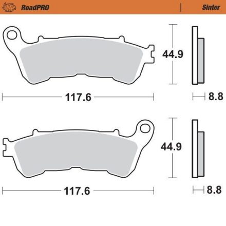 Moto-Master Placute Frana Sinter Fata 406501