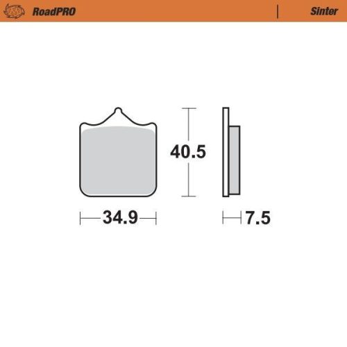 Moto-Master Placute Frana Sinter Fata 405501