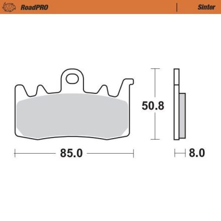 Moto-Master Placute Frana Sinter Fata 408001