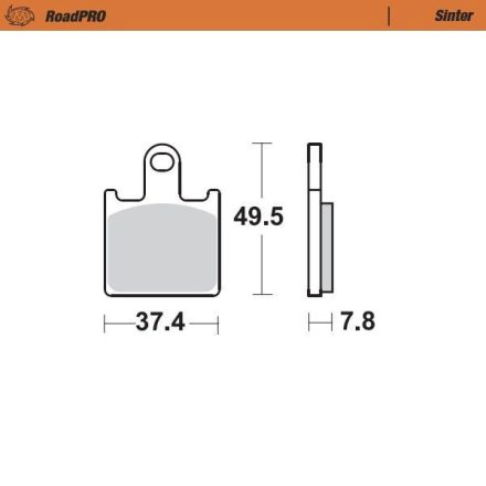 Moto-Master Placute Frana Sinter Fata 406801