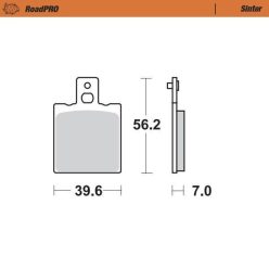 Moto-Master Placute Frana Sinter Spate 401702