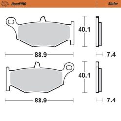 Moto-Master Placute Frana Sinter Spate 406602