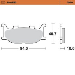 Moto-Master Placute Frana Sinter Fata 403801