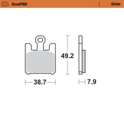 Placute frana MOTO-MASTER Sinter 406101