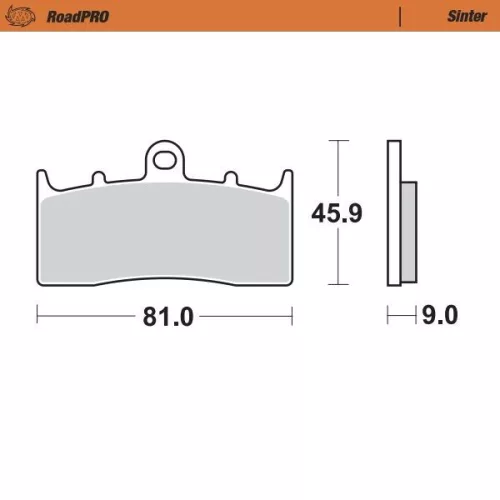 Plăcuțe frână sinterizate MOTO-MASTER 405901