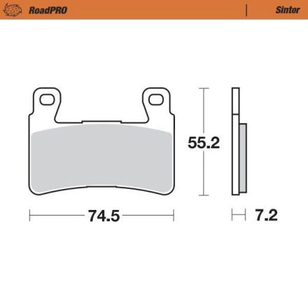 Moto-Master Placute Frana Sinter Fata 405001