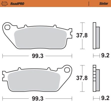 Moto-Master Placute Frana Sinter Spate 407202