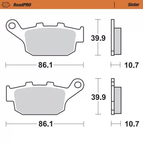 Plăcuțe frână sinterizate MOTO-MASTER 402202