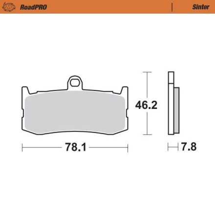 Moto-Master Placute Frana Sinter Fata 407301