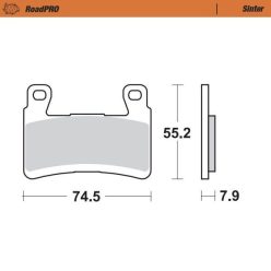 Placute frana MOTO-MASTER Sinter 407901