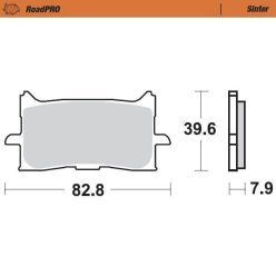 Moto-Master Placute Frana Sinter Fata 412701